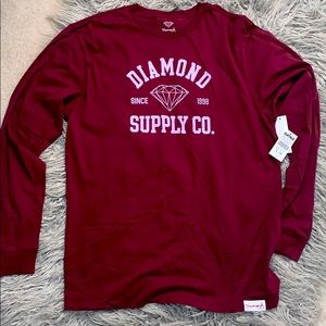 Diamond Supply Co Long Sleeve Tee